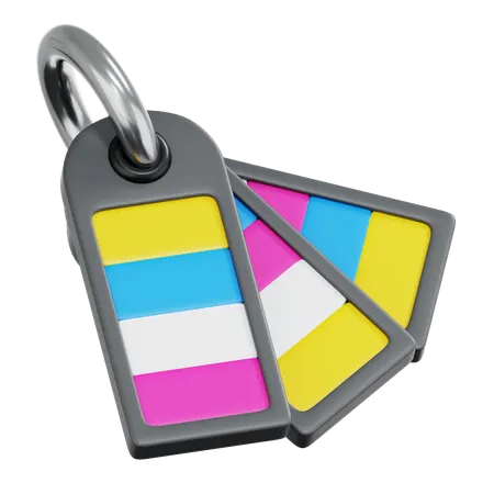 Paleta de color  3D Icon