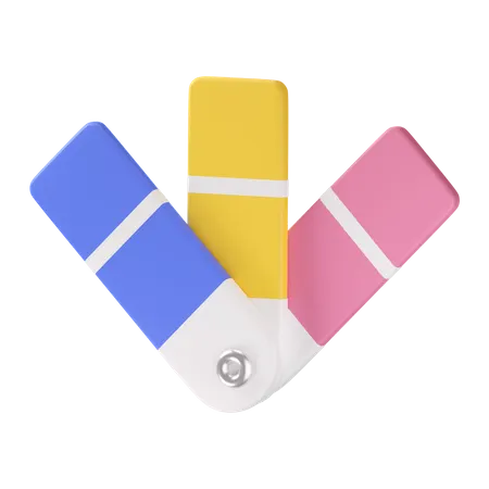 Paleta de color  3D Icon