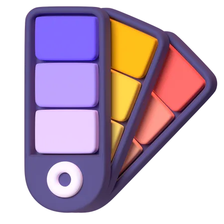 Paleta de color  3D Icon