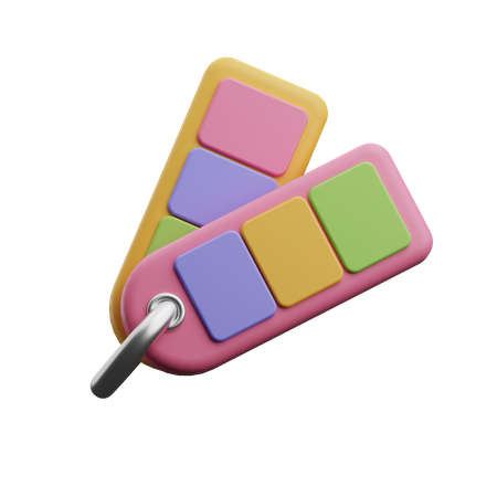 Paleta de color  3D Icon