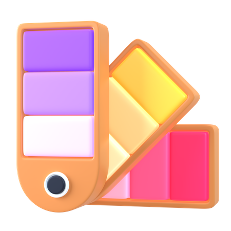 Paleta de color  3D Icon