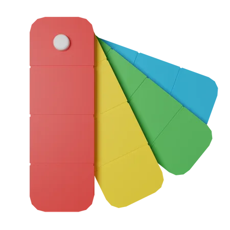 Paleta de color  3D Icon