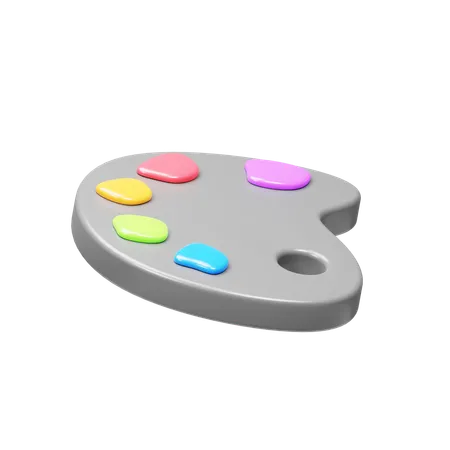 Paleta de cores  3D Icon