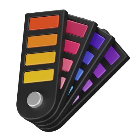 Paleta de cores  3D Icon