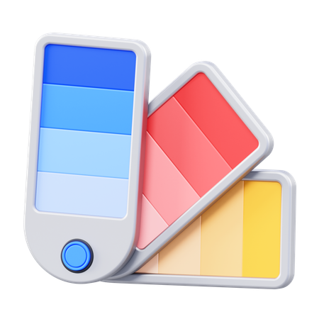 Paleta de cores  3D Icon