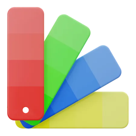 Paleta de cores  3D Icon