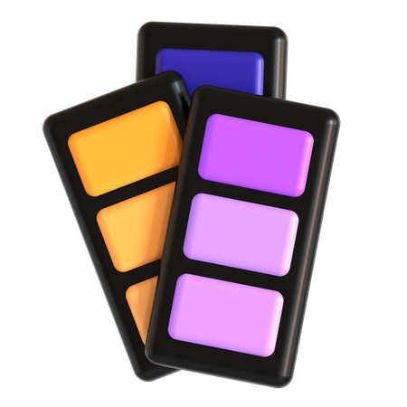Cor da paleta  3D Icon