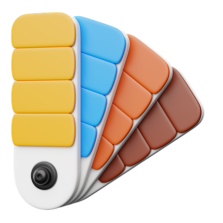 Paleta de cores  3D Icon