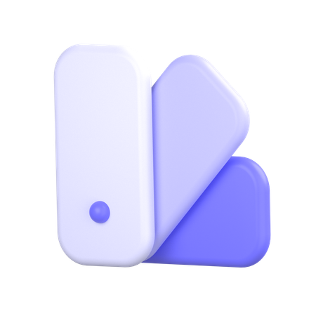 Paleta de cores  3D Icon