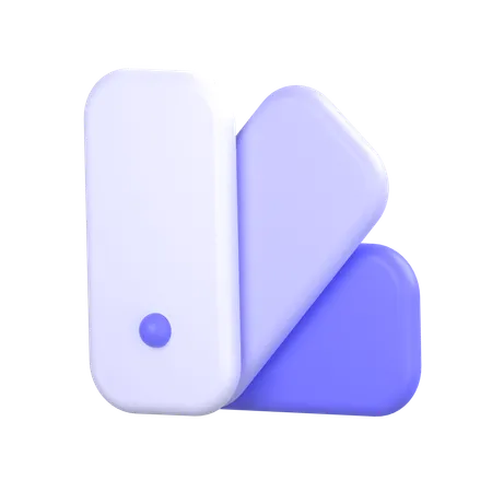 Paleta de cores  3D Icon