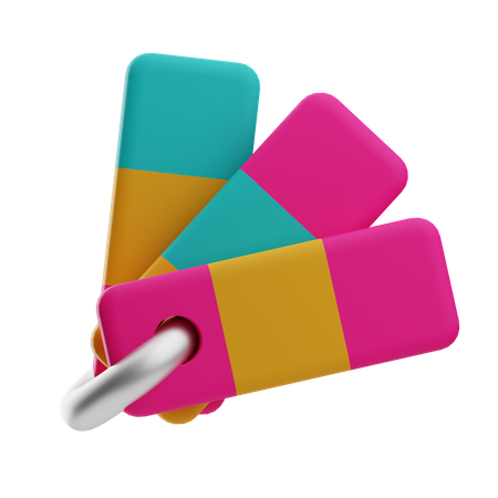 Paleta de cores  3D Icon