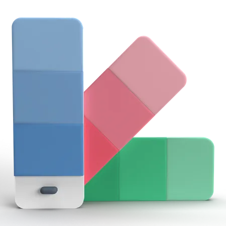 Paleta de cores  3D Icon