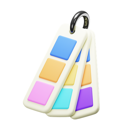 Paleta de cores  3D Icon