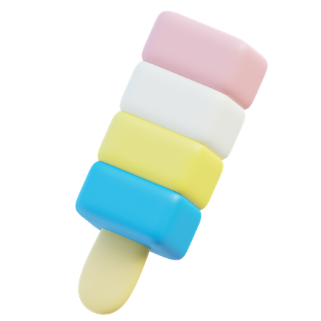 Helado pop  3D Icon