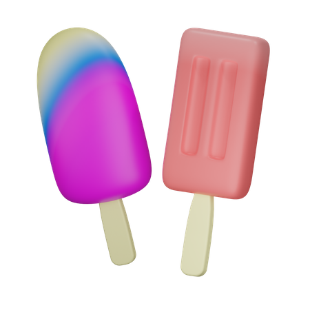 Paleta de hielo  3D Icon