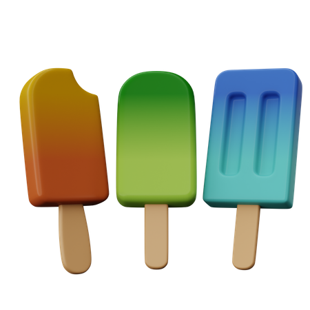 Paleta de hielo  3D Icon