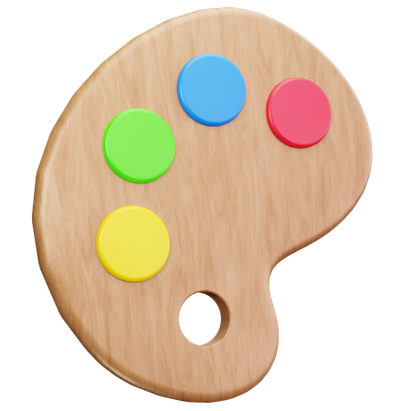 Paleta de madera  3D Icon