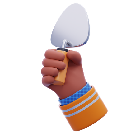 Paleta de mano  3D Icon