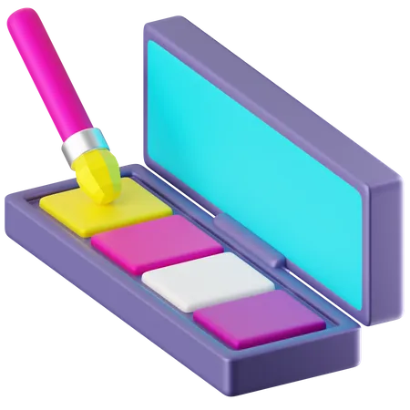 Paleta de maquillaje  3D Icon