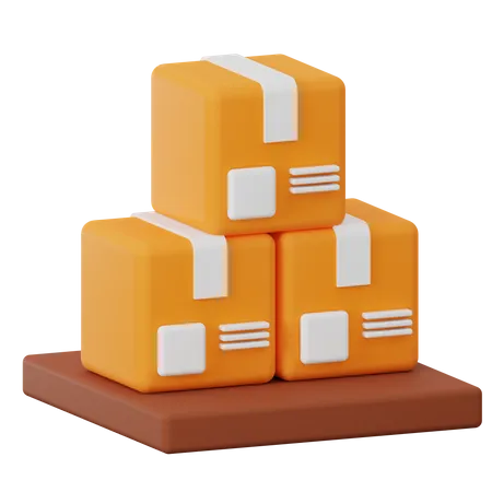 Paleta de pacotes  3D Icon