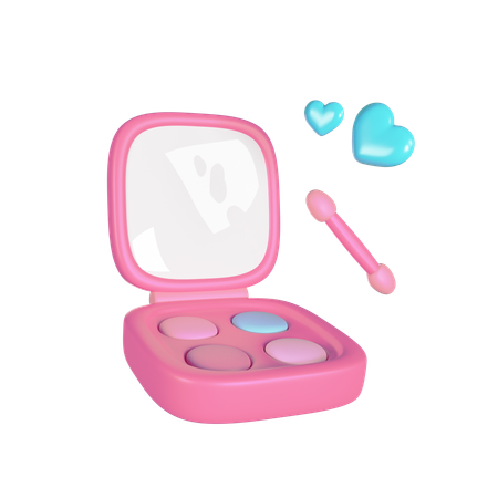 Paleta de sombras de ojos  3D Icon