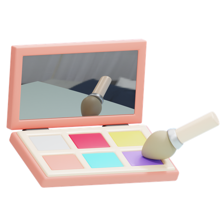 Paleta de sombras de ojos  3D Icon