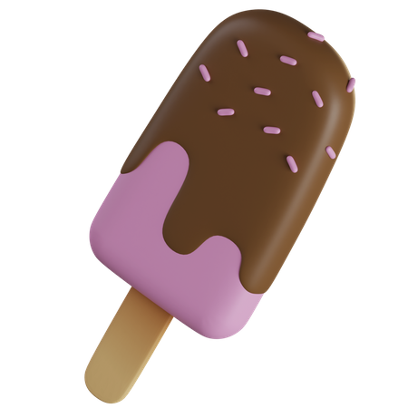 Paleta de helado  3D Illustration