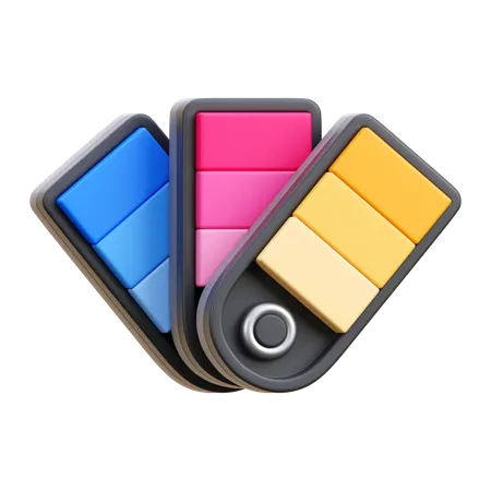 Paletas de colores  3D Icon