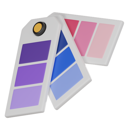 Paletas de colores  3D Icon