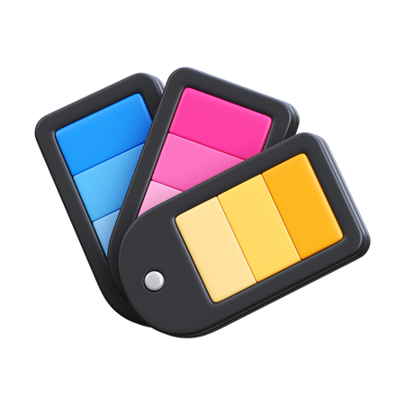 Paletas de colores  3D Icon