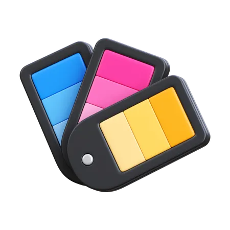 Paletas de colores  3D Icon