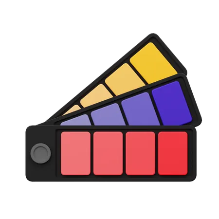 Paletas de colores  3D Icon