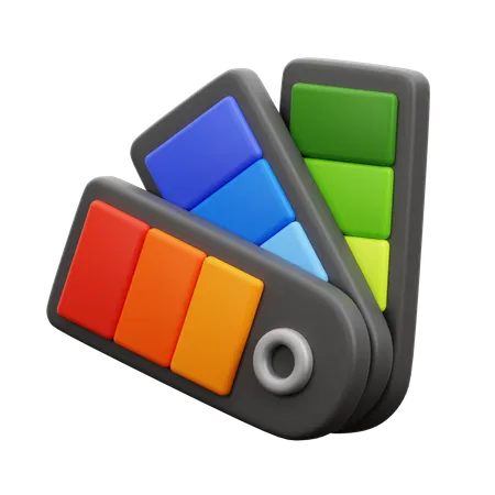 Paletas de colores  3D Icon