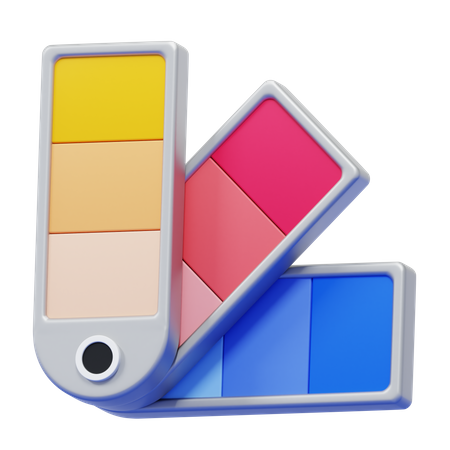 Paletas de cores  3D Icon