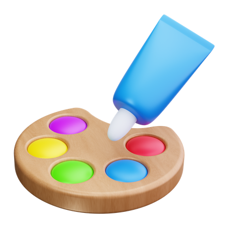 Palette  3D Icon