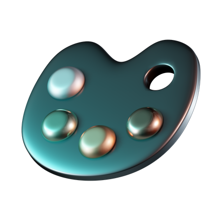 Palette  3D Icon