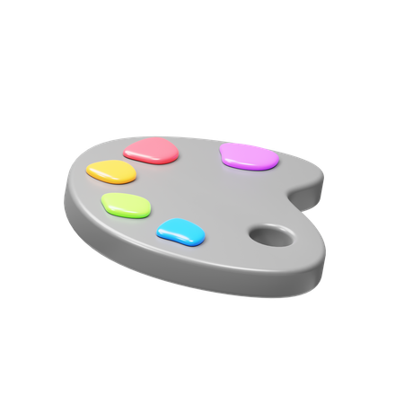 Palette de couleurs  3D Icon