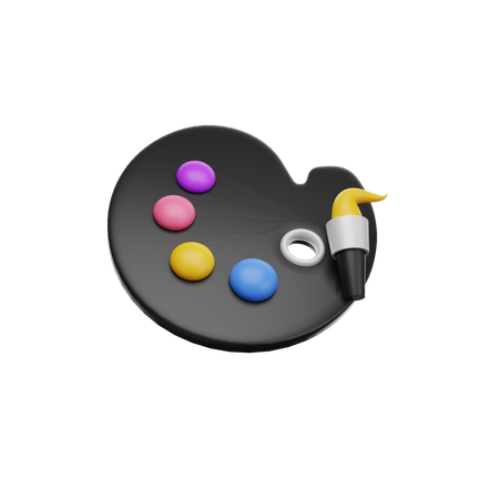 Palette de couleurs  3D Icon