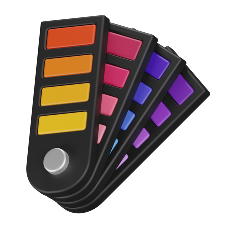 Palette de couleurs  3D Icon