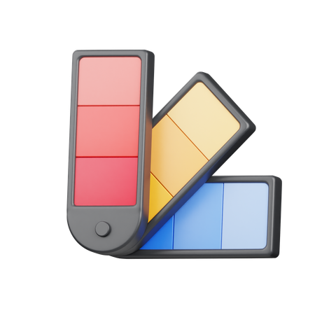 Palette de couleurs  3D Icon