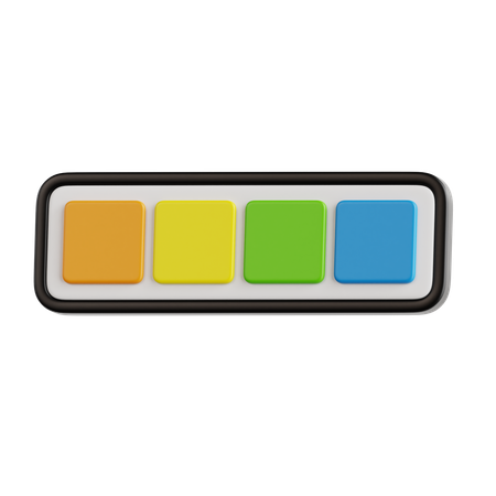 Palette de couleurs  3D Icon