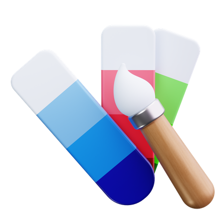 Palette de couleurs  3D Icon