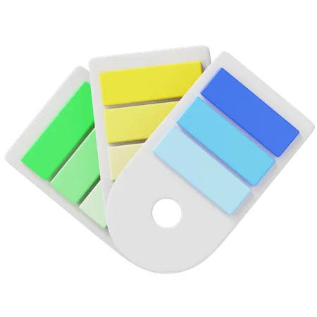 Palette de couleurs  3D Icon