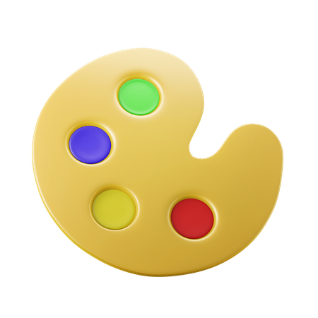 Palette de couleurs  3D Icon