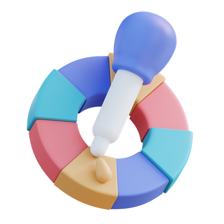 Palette de couleurs  3D Icon