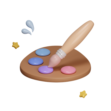 Palette de couleurs  3D Icon