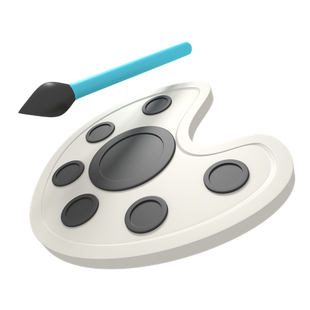 Palette de couleurs  3D Icon