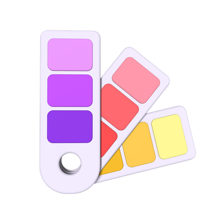 Palette de couleurs  3D Icon