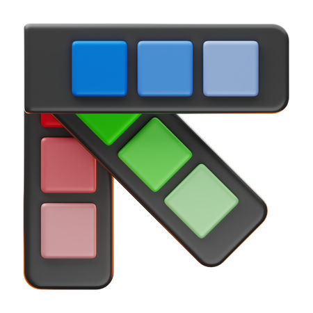 Palette de couleurs  3D Icon