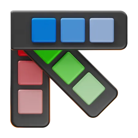 Palette de couleurs  3D Icon